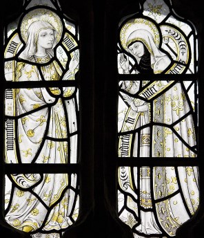 마리아의 엘리사벳 방문_photo by Lawrence OP_in the Lady Chapel of the Church of St Mary in Henley-on-Thames_England.jpg